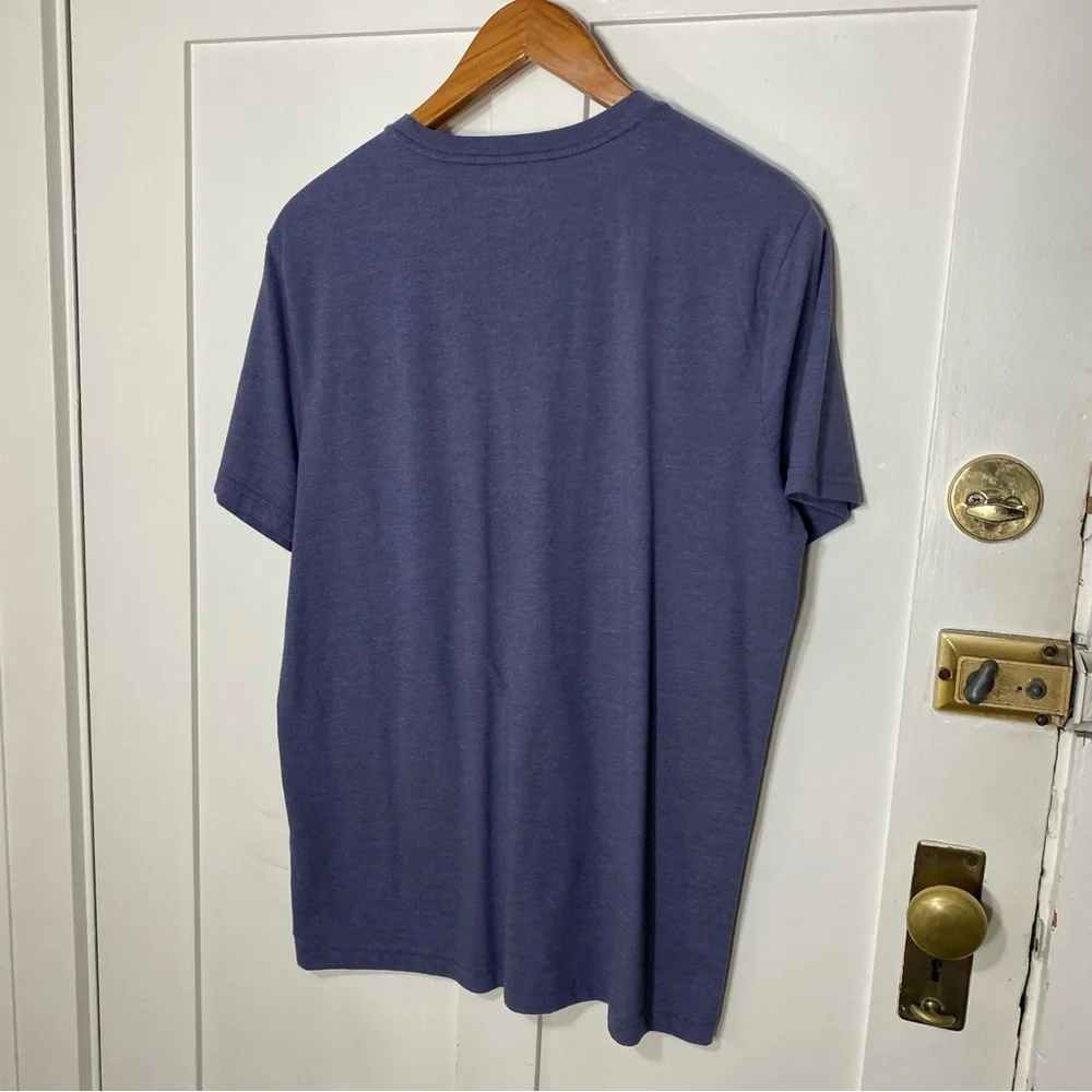 Banana Republic Vintage Graphic Sunrise Flight Blue Short Sleeve T Shirt L - Picture 7 of 10